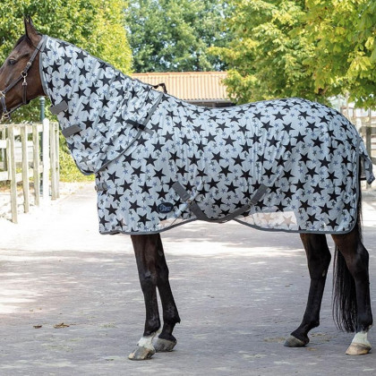 Síťovaná deka Harrys Horse s hvězdičkami 
