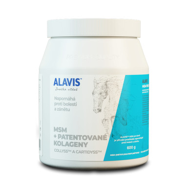 Alavis MSM s vitaminem C 600g