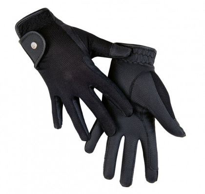 Letní rukavice HKM Style černé