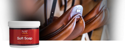 NAF Leather soft soap Mýdlo na kůži s glycerinem 400 g