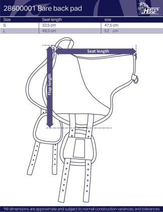Jezdecký pad Harry´s Horse černý