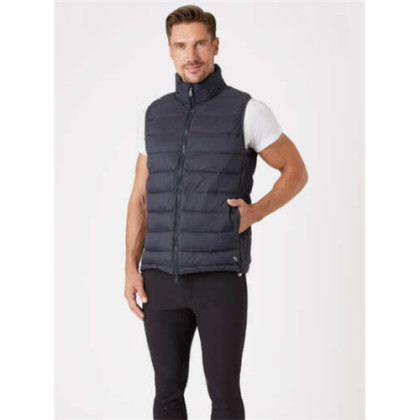 Unisex vesta Horze Avery tm.modrá