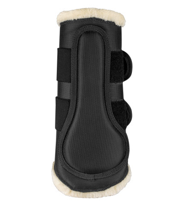 Chrániče Comfort Dressage s beránkem černé