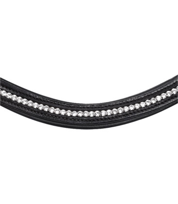 Uzdečka Waldhausen Supersoft Glam černá