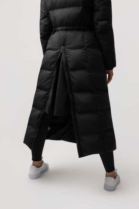 Dlouhý kabát Horze Paloma černý