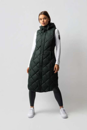 Dlouhá vesta B-Vertigo Gem zelená