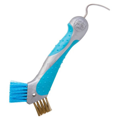 Háček na kopyta IR stříbrná/aqua