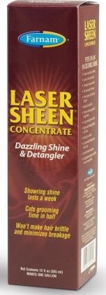 Lesk na hřívu a ocas Farnam Laser Sheen® Shine koncentrát ( náhradní balení ) 354 ml