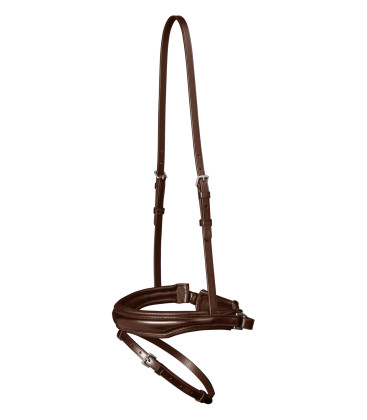 Nánosník X-line s oboustrannou karabinkou hnědý