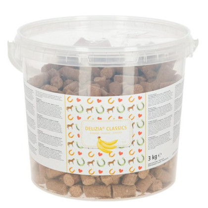 Pamlsky Delizia banán 3 kg