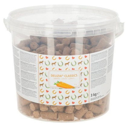 Pamlsky Delizia mrkev 3 kg