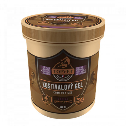 Topvet Kostivalový gel 500 ml