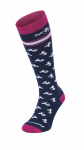 Jezdecké podkolenky Fair Play HORSIE navy/fuchsia