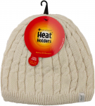 Dámská čepice Heat Holders přírodní bílá